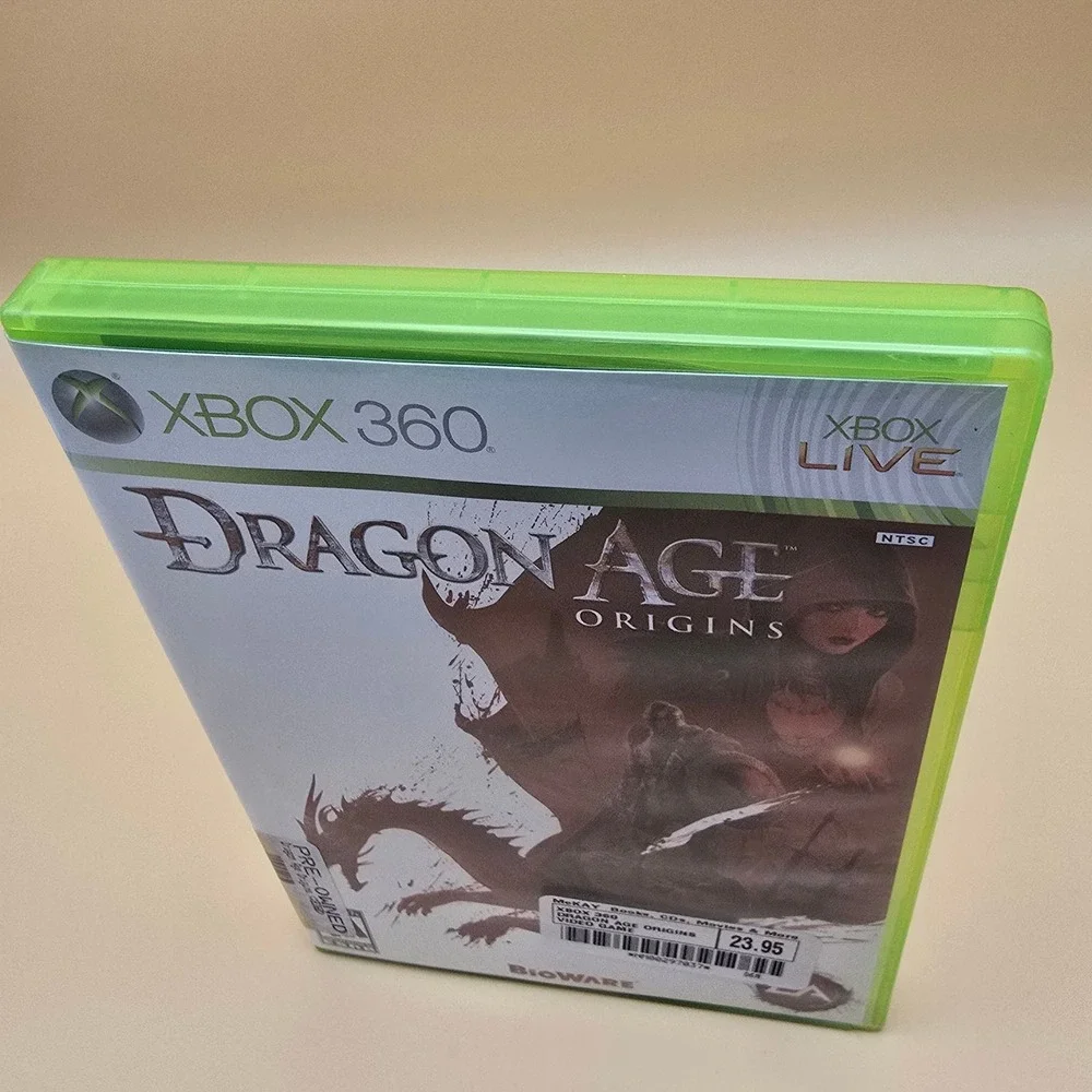 Dragon Age Origins Xbox 360 BioWare RPG Fantasy Game Complete with Manual